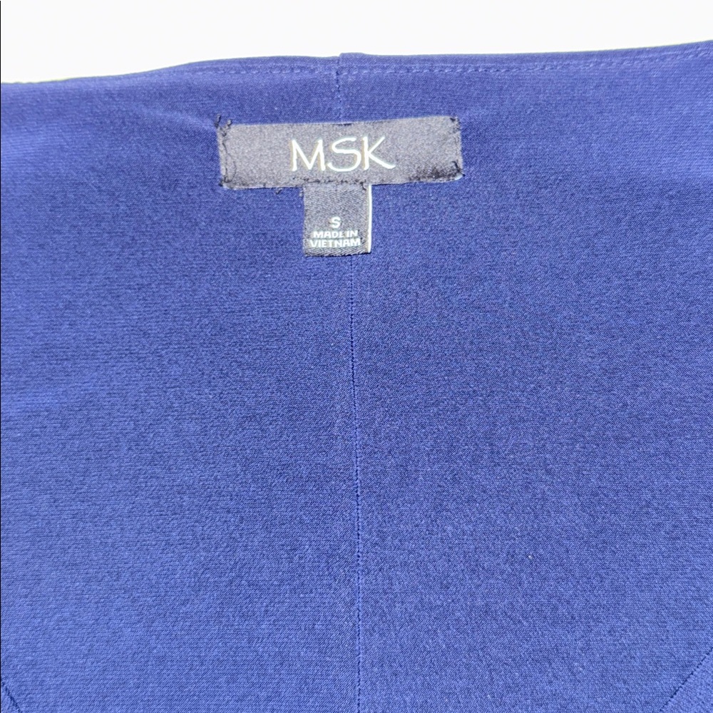 MSK Deep Blue Top - Picture 4 of 6